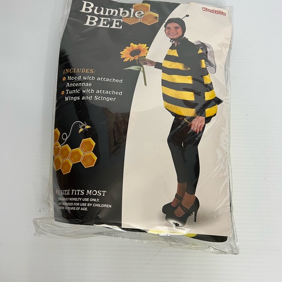 Honey Bee Halloween Costume~One Size~Very Good Condition - Picture 6 of 8